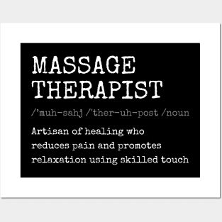 massage-therapist Posters and Art